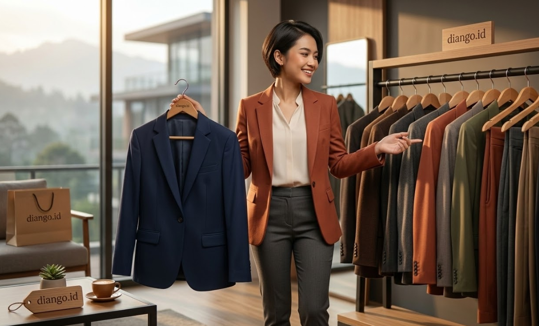 5 Tips Padu Padan Blazer Kantor Agar Tetap Modis: Panduan Belanja Hemat di Toko Jas Formal dan Celana Kantor Terbaik di Malang