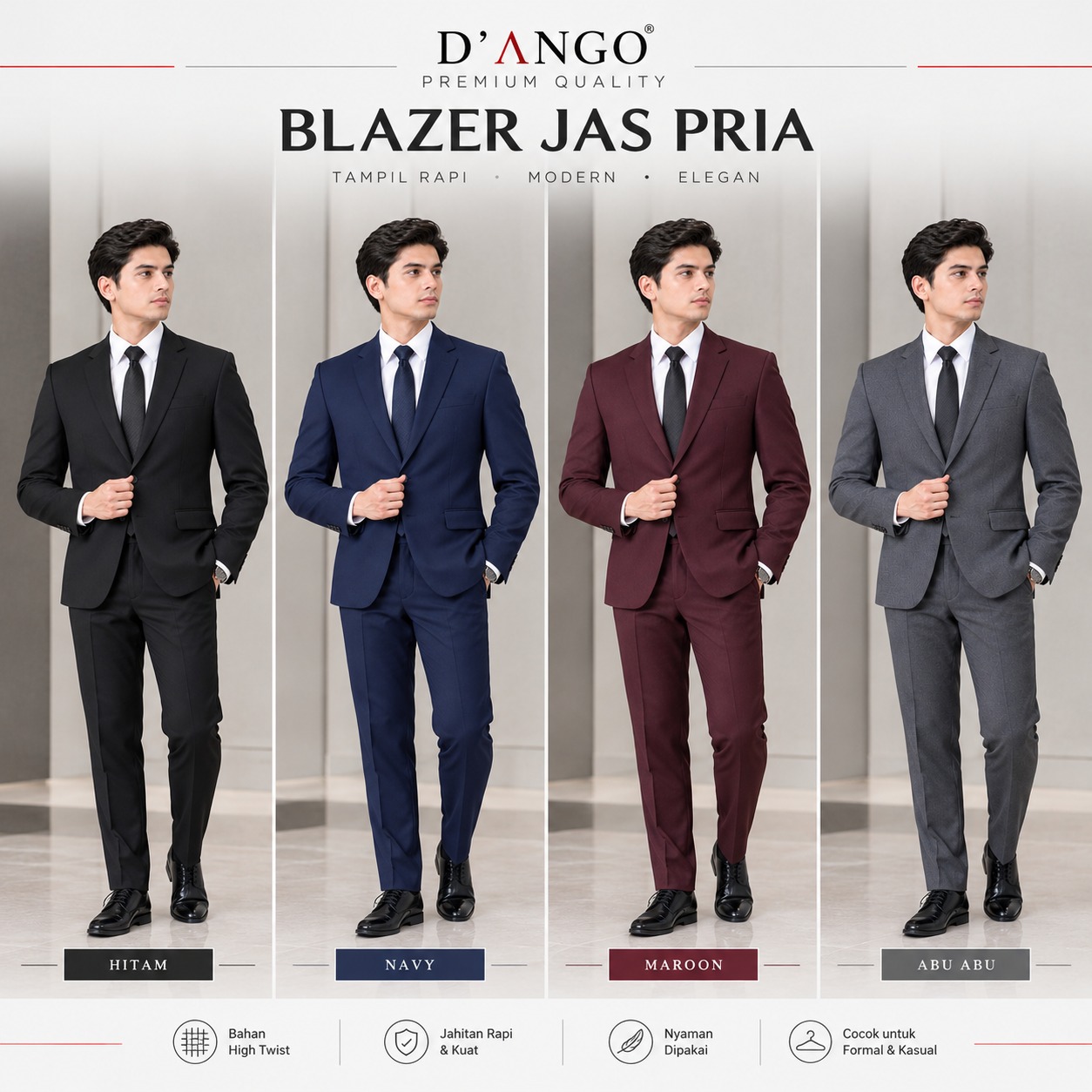 Blazer Casual Pria